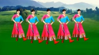 阳光香果广场舞《欢快的锅庄》节奏动感欢快正背面带跳下载