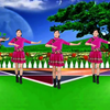 玫香广场舞《爱我中华》正背面附教学下载