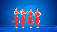 玫香广场舞《开心摇》32步正背面附教学下载