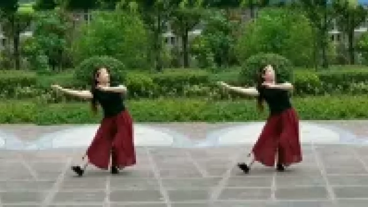 广场舞《这里的情歌天上来》欢快民族舞下载