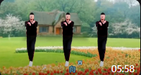 64步广场舞《爱何求》好听伤感 简单易学下载
